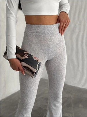 Win Moda Winmoda Kadın Yüksek Bel Ribanalı Pamuklu Ispanyol Paça Pantolon Xs-Xl | 3 Renk Seçeneğiyle Şimdi Keşfet!