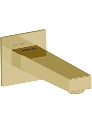 VitrA Artema Minimax Square Çıkış Ucu Soft Altın A4359874
