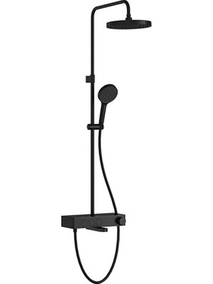 Artema Core Round Termostatik Banyo Bataryalı Duş Sistemi Mat Siyah A4730936