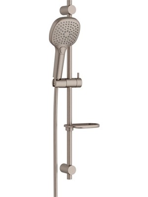 VitrA Artema Bliss Square 3f Sürgülü El Duşu Takımı Fırçalı Nikel A4577534