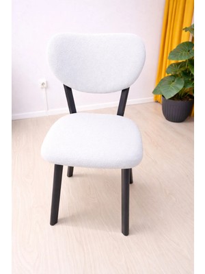 StarMall A Kalite Elma Sandalye Kılıfı Bohem Sandalye Kılıfı Kum Desen Esnek Kumaş Lastikli 2 Parça