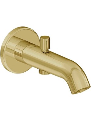 VitrA Artema Minimax Round Çıkış Ucu (El Duşu Çıkışlı) Soft Altın A4354274