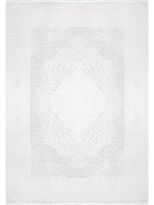 Bahariye Halı Simge SM01 Beyaz