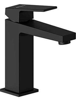 Artema Minimax Square Lavabo Bataryası (Yüksek) Mat Siyah A4372236