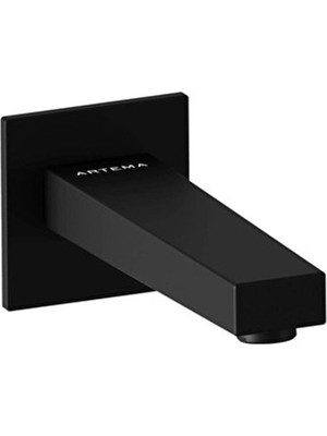 VitrA Artema Minimax Square Çıkış Ucu Mat Siyah A4359836