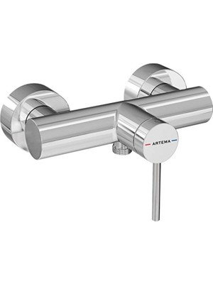 Artema Minimax Round Duş Bataryası Krom A43529