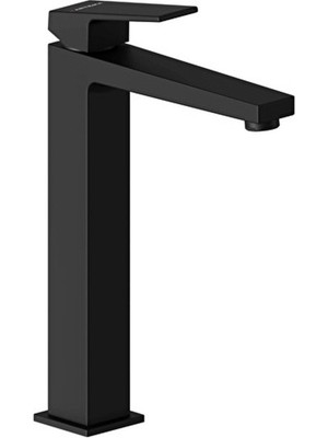 VitrA Artema Minimax Square Lavabo Bataryası (Çanak) Mat Siyah A4372436