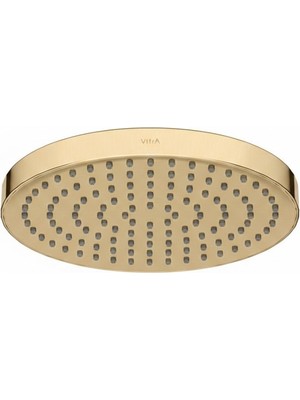 Artema Vitra Core Round Duş Başlığı 1f 250 mm Soft Altın A4591274