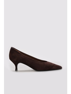 Fast Step Hakiki Deri  Kadın Kısa Topuklu Ayakkabı 019ZA26-537