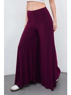 Sanem Tekstil Pantolon Etek-Vişne