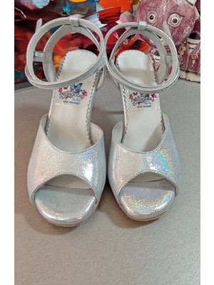 Bitangosu "fresh Dance" Tango, Dans ve Salon Ayakkabısı 8,5 cm 13 Pont Kelebek Model