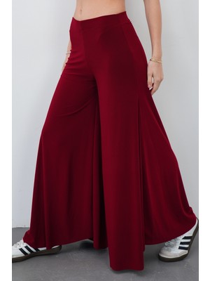 Sanem Tekstil Pantolon Etek-Bordo