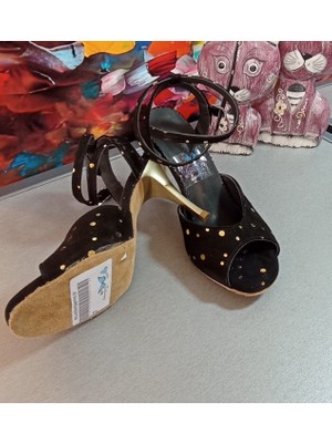 Bitangosu "gece Yıldızı" Tango, Dans ve Salon Ayakkabısı 8,5 cm 13 Pont Kelebek Model