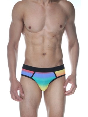 Liyuza Gökkuşağı Jockstrap Erkek  Iç Giyim