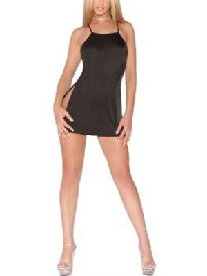 Liyuza B060942 Fantazi Mini Elbise