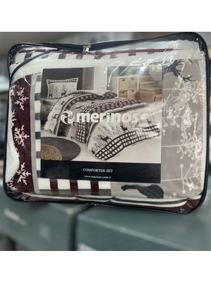 Merinos Tek Kişilik Comforter Yorgan Set