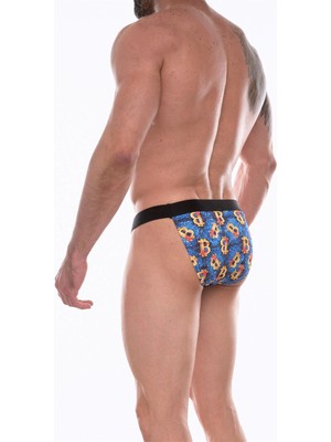 Liyuza Erkek  Desenli Slip