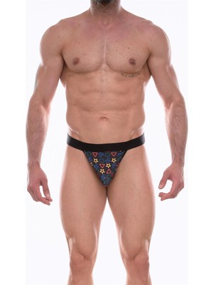 Liyuza Erkek  Desenli Tanga Çamaşır