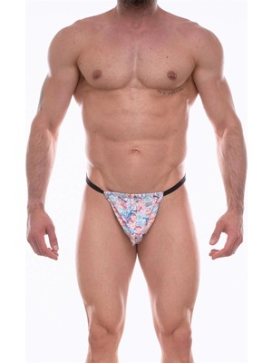 Liyuza Erkek  Desenli String Çamaşır