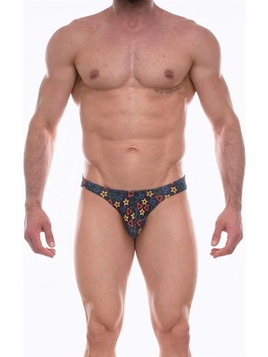 Liyuza Erkek  Desenli Slip