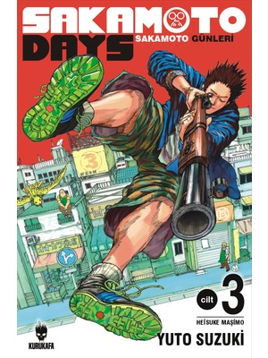 Kurukafa Yayınları Sakamoto Days - Sakamoto Günleri 3