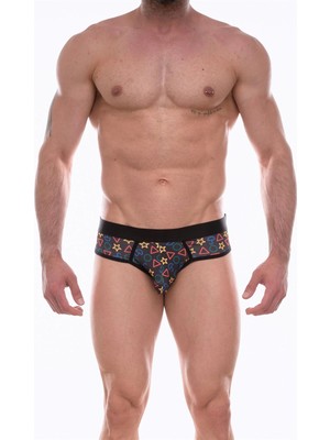 Liyuza Erkek  Desenli Slip