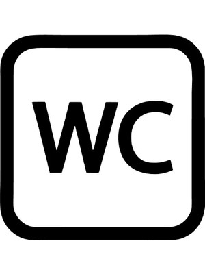 Ruselland Wc Amblemi Oto Özel Yeni Sticker Siyah 15 x 15 cm