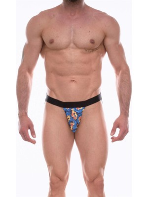 Liyuza Erkek  Desenli Jockstrap Çamaşır