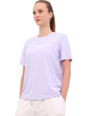 Lumberjack Wl 11PEAK-3 6fx Lila Kadın Kısa Kol T-Shirt