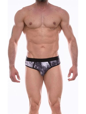 Liyuza Erkek  Desenli Jockstrap Çamaşır