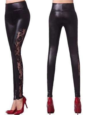 Liyuza B101302 Fantazi Dantel Tayt