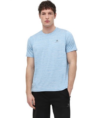 Lumberjack MB CT1328 Mln T-Sh 6fx Mavı Mulıne Erkek Kısa Kol T-Shirt