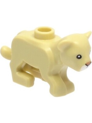 LEGO Orjinal Hayvanlar, Yavru Aslan Krem, Aslan Yavrusu, Baby Lion