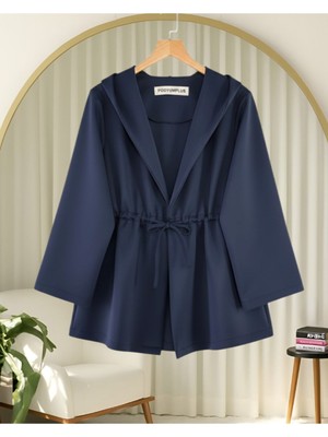 Modamorfo Önü Tünel Bağcıklı Scuba Kimono -Laci