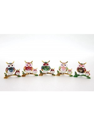 Ecoport Swarovski 2'li Baykuş Model 2