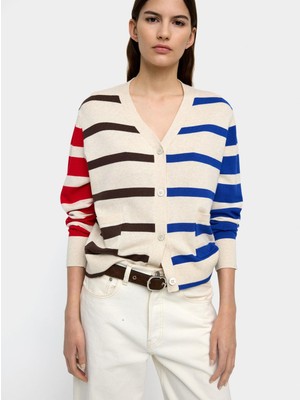 Parfois Kadın Çizgili Örme Hırka