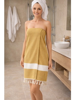 Gizo Home Elmas Peştemal | Pamuk - Doğal Saçaklı | Plaj, Havuz, Spa, Hamam, Sauna, Spor, Seyahat Havlusu