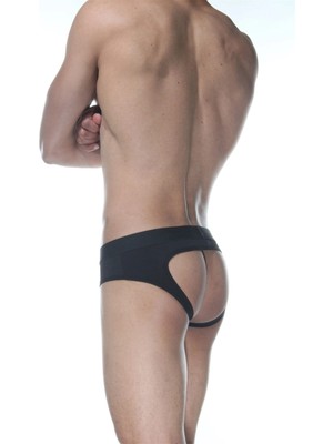 Liyuza Siyah Jockstrap Erkek  Iç Giyim