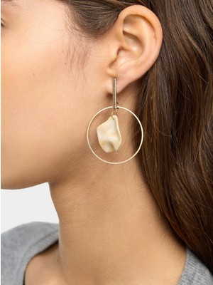 Parfois Petallı Halka Küpe