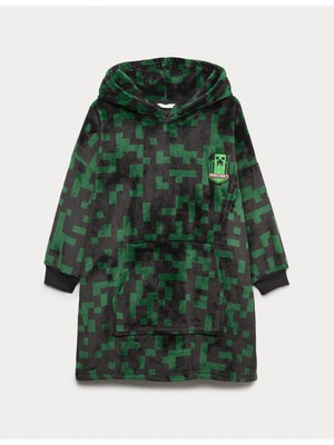Marks & Spencer Minecraft Oversize Polar Kapüşonlu Hoodie