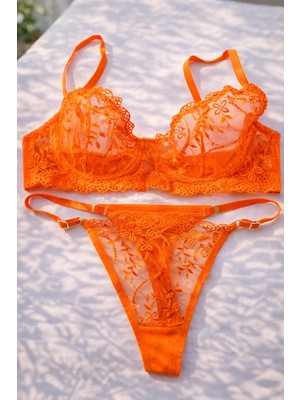 Süsen Lingerie Portakalın Aşkı B Kap Kadın Sütyen Takım