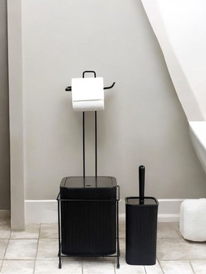 Feyza Design Pratik Wc Kova ve Tuvalet Fırça Seti, Temizlik Için Ideal