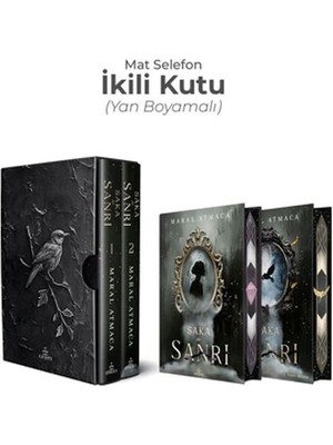 Ephesus Yayınları Saka ve Sanrı - İki Kitaplık Yan Boyamalı Kutu (Ciltli) Yetişkin Okurlar İçin