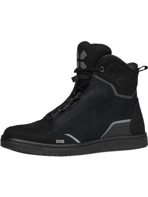 Ixs Rapıd Aır 1.0 Sneakers Yazlık Motosiklet Bot Siyah
