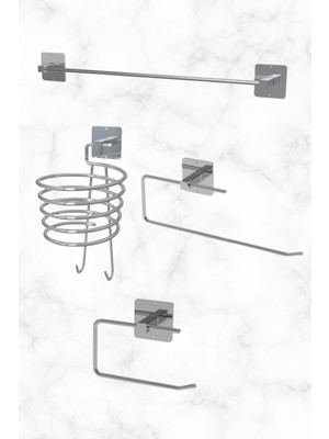Feyza Design Pratik ve Şık Çok Amaçlı Duvar Askısı, Hijyen ve Düzen Sağlar