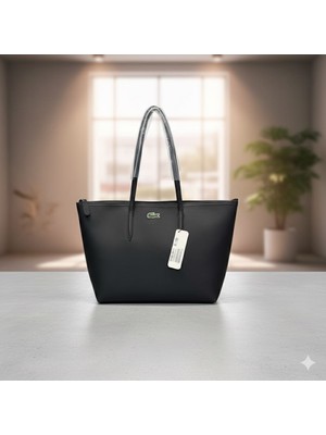 Siyah Büyük Boy Kadın El Omuz Çantası