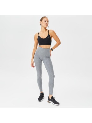 Nike W One Dri-Fıt Hr Tght Gri Kadın Tayt