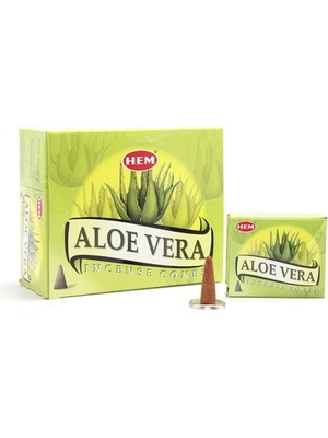 Ecoport Aloe Vera Aromalı Konik Tütsü