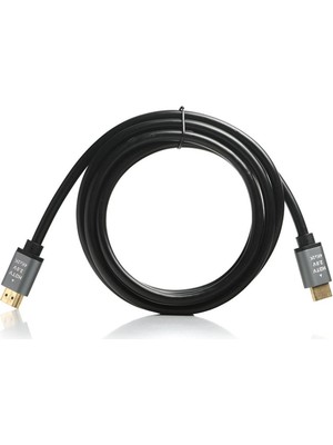 Tuba Toptaş Dark DK-HD-CV20L200G 2 Metre 2.0 HDMI Kablo - 4K 60Hz,3D,18Gbps,Hdr,Hdcp 2.2,dolby,earc,örgü Kablo