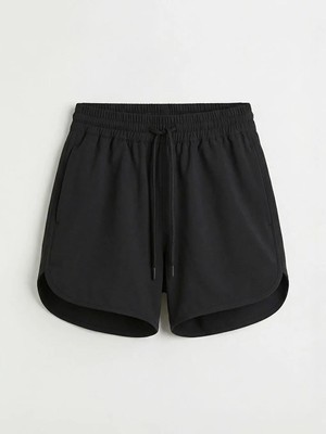 LC Waikiki Siyah Beli Lastikli Kadın Yüzme Şortu  (S6)